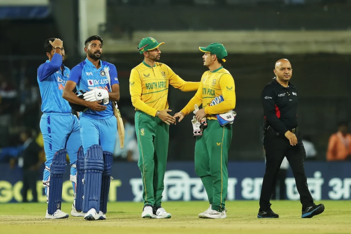 south africa national cricket team vs india national cricket team timeline