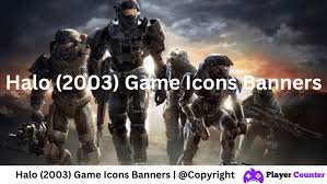 halo (2003) game icons banners