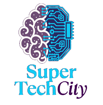 Super tech City Logo