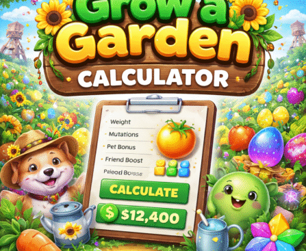Grow a Garden Calculatr: Calculate Plant Value, Pet Weight and Mutations